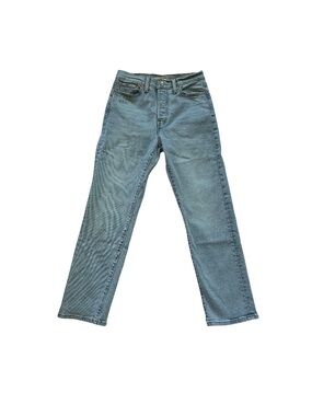Levi’s Classic Wedgie Straight Leg Light Blue Denim Jeans
